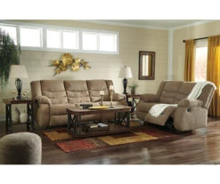 Tulen Mocha Reclining Loveseat -COSCO Store 810594625 810594629 3 1 1