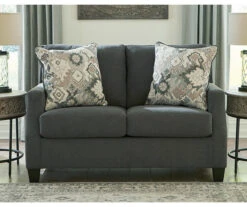 Bayonne Charcoal Loveseat -COSCO Store 810594659 4