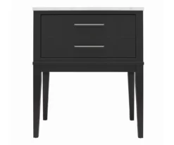 Ameriwood Madison Lane Faux Marble Nightstand