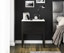 Ameriwood Madison Lane Faux Marble Nightstand -COSCO Store 810596720 6