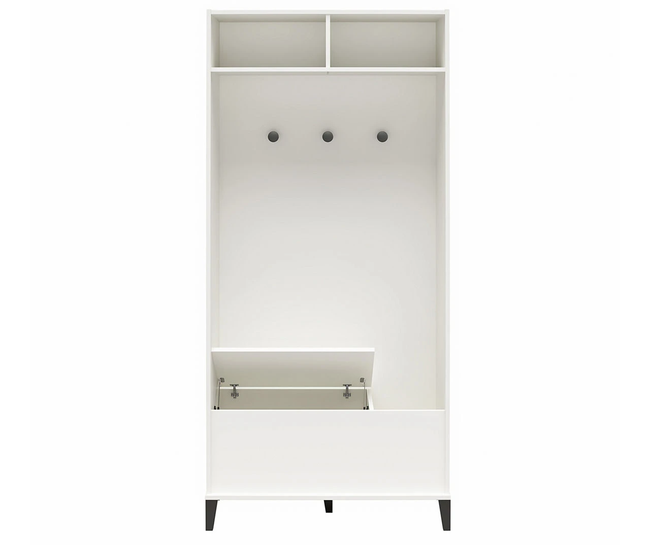 Evolution Amplus White Gym Storage Cabinet 4 Evolution Amplus White Gym Storage Cabinet - Image 2