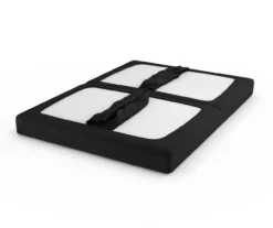 DHP Elbern Black Metal Futon With Black Microfiber Cover -COSCO Store 810598097 9