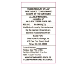 DHP Elbern Black Metal Futon With Black Microfiber Cover -COSCO Store 810598097 G0 1