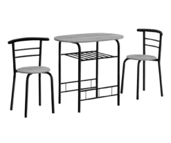 Monarch 3-Piece Dining Set 24 Monarch 3-Piece Dining Set -COSCO Store 810598492 A0 1