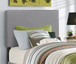 Monarch Faux Leather Twin Bed -COSCO Store 810598494 B8