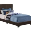 Monarch Faux Leather Twin Bed -COSCO Store 810598496 A0