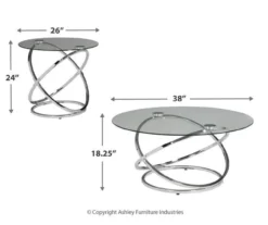 Hollynx 3-Piece Occasional Table Set -COSCO Store 810598646 3