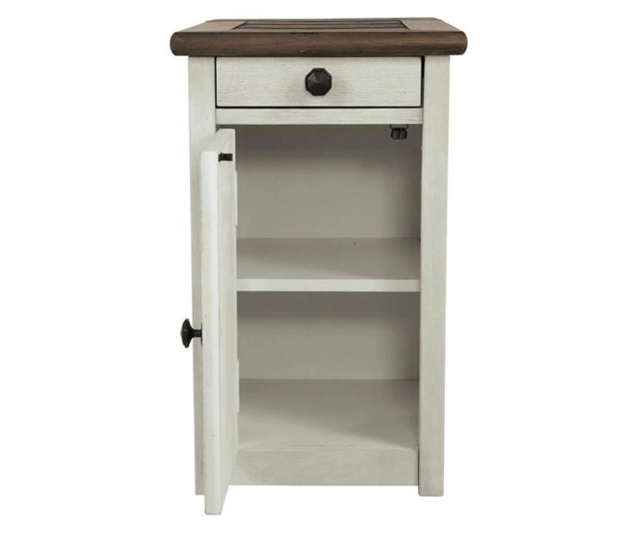 Bolanburg Chairside End Table With USB Ports, Outlets & Tray 3 Bolanburg Chairside End Table With USB Ports, Outlets & Tray