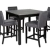 Garvine 5-Piece Counter-Height Dining Set -COSCO Store 810599360 3