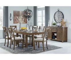 Moriville Extension Leaf Dining Table -COSCO Store 810599584 2