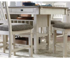 Bolanburg Counter-Height Dining Table With Wine Bottle Storage -COSCO Store 810599589