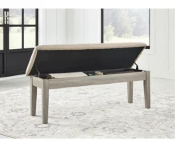 Parellen Upholstered Storage Dining Bench -COSCO Store 810599596 5