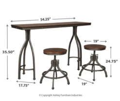 Odium 3-Piece Counter-Height Dining Set -COSCO Store 810599614 5
