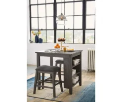 Caitbrook 3-Piece Counter-Height Dining Set -COSCO Store 810599616 11