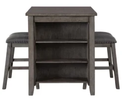 Caitbrook 3-Piece Counter-Height Dining Set -COSCO Store 810599616 7