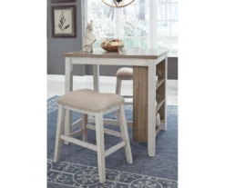 Nutley 3-Piece Storage Counter-Height Dining Set 10 Nutley 3-Piece Storage Counter-Height Dining Set -COSCO Store 810599618 3