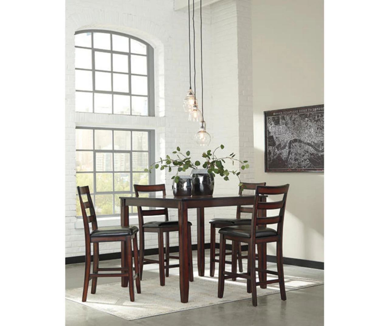 Coviar 5-Piece Counter-Height Dining Set 7 Coviar 5-Piece Counter-Height Dining Set - Image 5