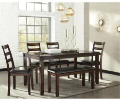 Coviar 6-Piece Dining Set With Bench -COSCO Store 810599628 2