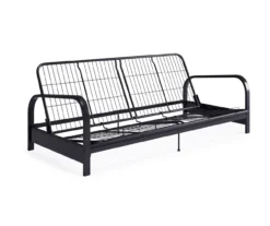 DHP Elbern Black Metal Futon With Cover -COSCO Store 810599700 810600181 810600182 A8 3