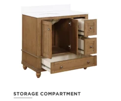 DHP Atwater Living Jazmyn Bathroom Vanity With White Sink 28 DHP Atwater Living Jazmyn Bathroom Vanity With White Sink -COSCO Store 810610487 A0 2