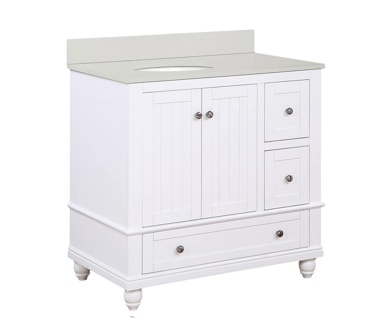 DHP Atwater Living Jazmyn Bathroom Vanity With White Sink 5 DHP Atwater Living Jazmyn Bathroom Vanity With White Sink - Image 3