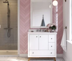 DHP Atwater Living Delias Bathroom Vanity With White Sink -COSCO Store 810610514 B0 3