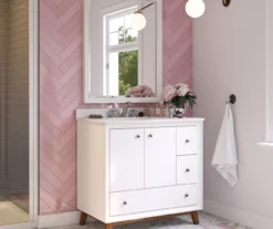 DHP Atwater Living Delias Bathroom Vanity With White Sink -COSCO Store 810610514 B0 5