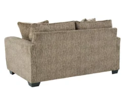 Olin Chocolate Brown Loveseat -COSCO Store 810610833 A0 2