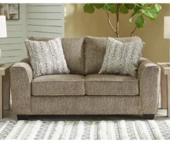 Olin Chocolate Brown Loveseat -COSCO Store 810610833 A0 4