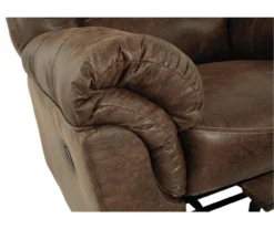 Bladen Coffee Faux Leather Rocker Recliner -COSCO Store 810612226 3