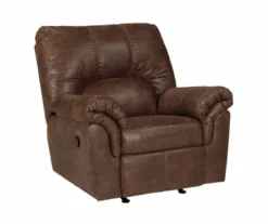 Bladen Coffee Faux Leather Rocker Recliner -COSCO Store 810612226 6