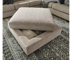 Bovarian Stone Storage Ottoman 7 Bovarian Stone Storage Ottoman -COSCO Store 810612233 2