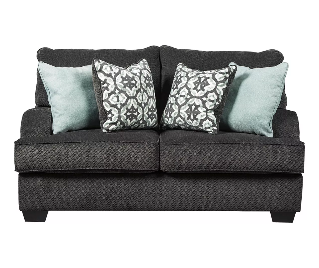 Charenton Charcoal Loveseat 3 Charenton Charcoal Loveseat