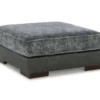 Larkstone Charcoal Oversize Accent Ottoman -COSCO Store 810612394 1