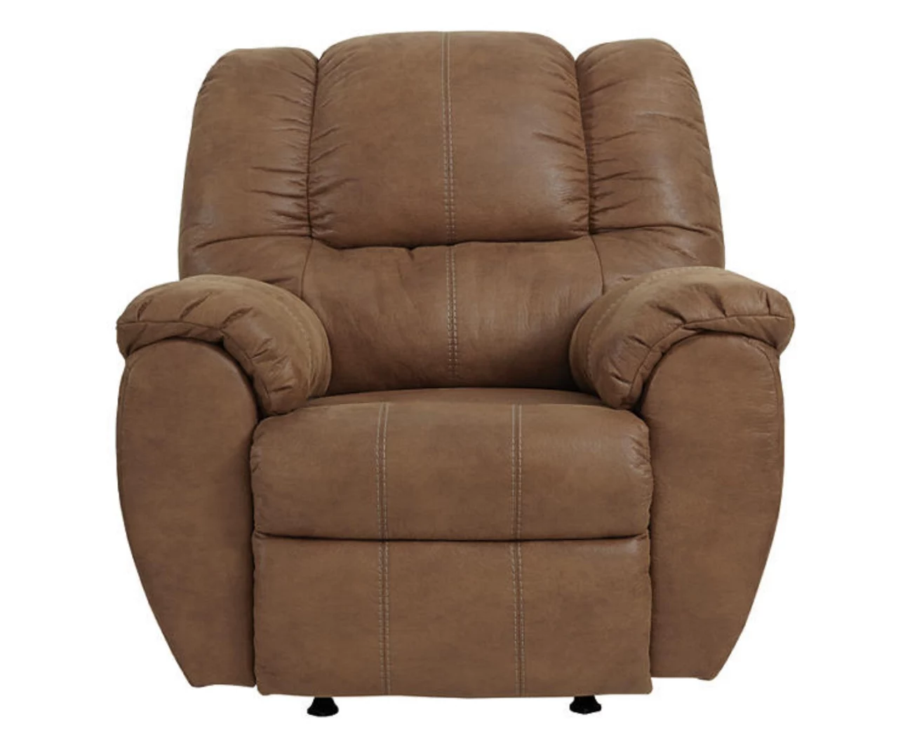McGann Saddle Faux Leather Rocker Recliner 3 McGann Saddle Faux Leather Rocker Recliner
