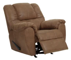 McGann Saddle Faux Leather Rocker Recliner 12 McGann Saddle Faux Leather Rocker Recliner -COSCO Store 810612511 A0 5