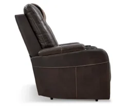 Composer Brown Faux Leather Power Recliner 18 Composer Brown Faux Leather Power Recliner -COSCO Store 810612553 12