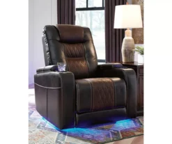 Composer Brown Faux Leather Power Recliner 13 Composer Brown Faux Leather Power Recliner -COSCO Store 810612553 2