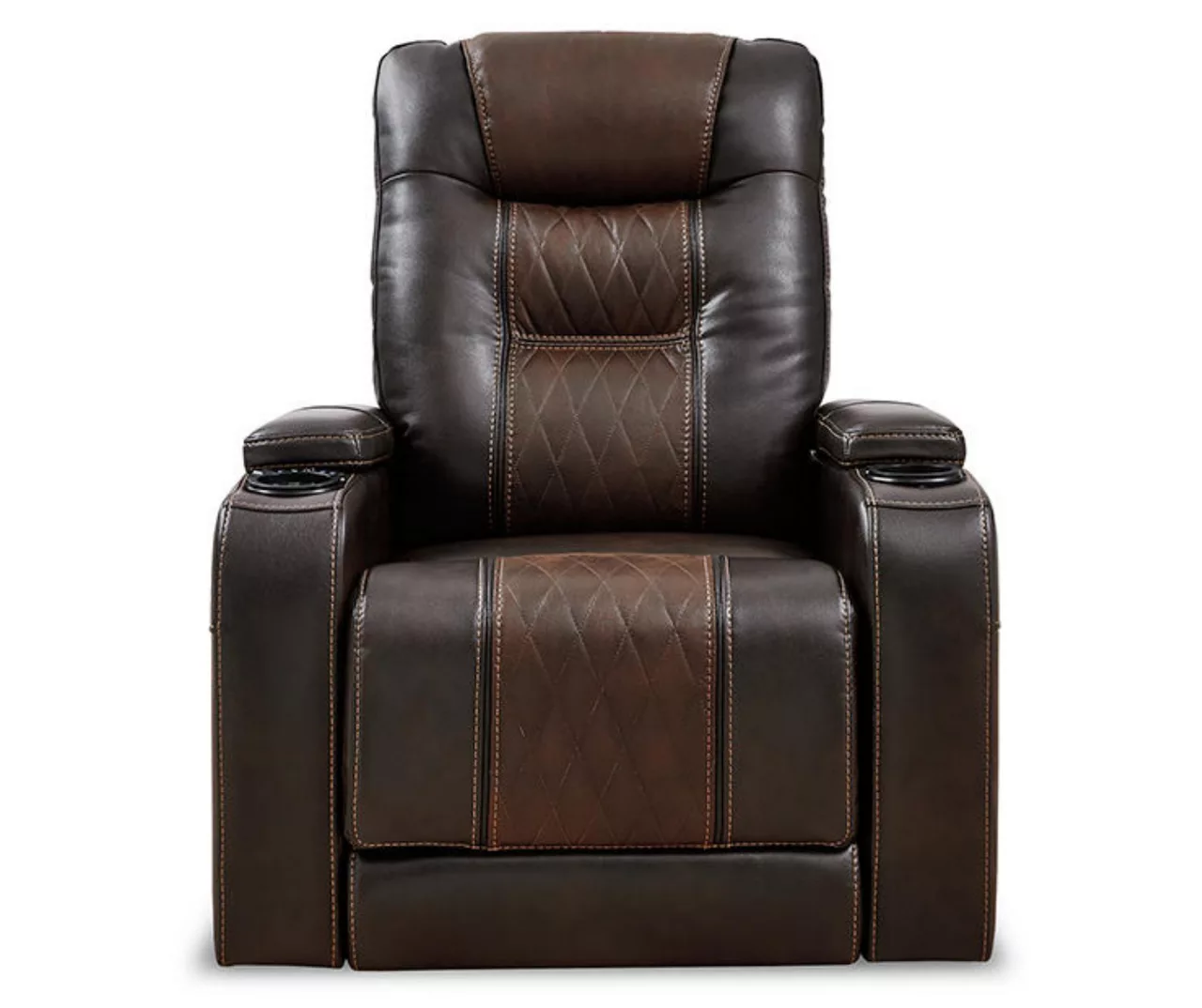 Composer Brown Faux Leather Power Recliner 3 Composer Brown Faux Leather Power Recliner
