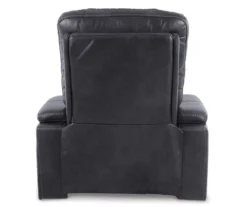 Composer Black Faux Leather Power Recliner 14 Composer Black Faux Leather Power Recliner -COSCO Store 810612554 1