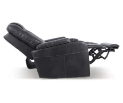 Composer Black Faux Leather Power Recliner 13 Composer Black Faux Leather Power Recliner -COSCO Store 810612554 11