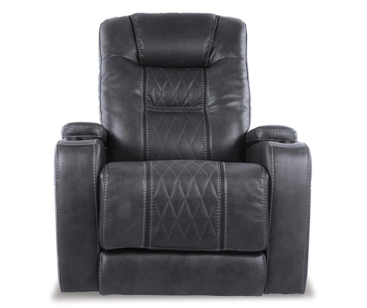 Composer Black Faux Leather Power Recliner 3 Composer Black Faux Leather Power Recliner