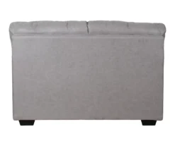 Battstone Graphite Faux Leather Loveseat -COSCO Store 810613203 A2 1