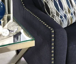 Creeal Heights Midnight Blue Loveseat -COSCO Store 810616942 5