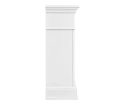 62" White Marble Grand Electric Fireplace Console 23 62" White Marble Grand Electric Fireplace Console -COSCO Store 810617766 A0 5