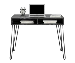 Novogratz Athena Faux Marble 2-Cubby Computer Desk -COSCO Store 810618404 4