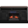 59.5" Black CoolGlow Electric Fireplace & Fan Console -COSCO Store 810620259 A0 1