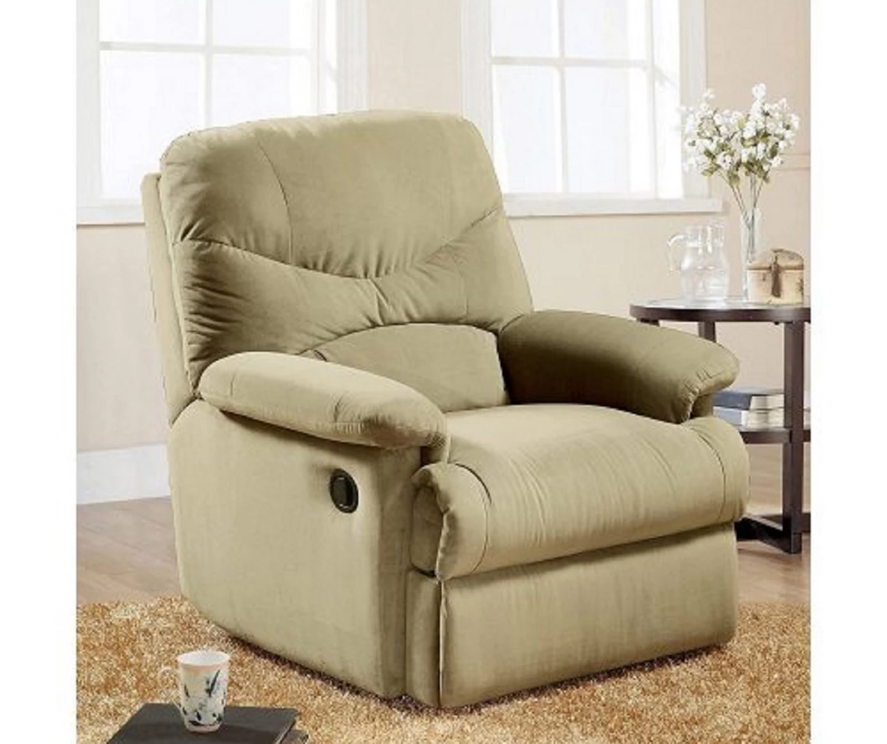 Arcadia Microfiber Recliner 3 Arcadia Microfiber Recliner