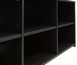 60" Capstan Black Oak TV Stand -COSCO Store 810621023 A0 4