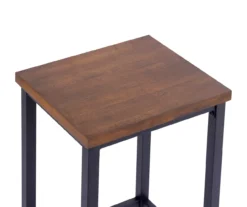 Walnut 3-Piece Pub Dining Set 17 Walnut 3-Piece Pub Dining Set -COSCO Store 810641657 A8 1